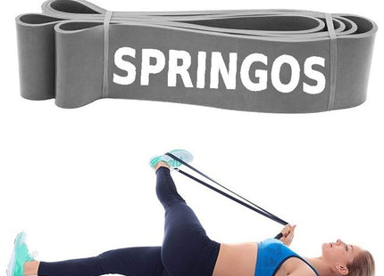 Resistance band | Weerstandsbanden | Weerstands Set | Fitness elastiek | Grijs