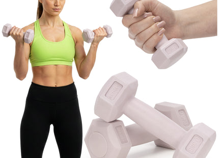 Dumbbell Set - 0.5 KG - Lichtroze - Oefengewichten