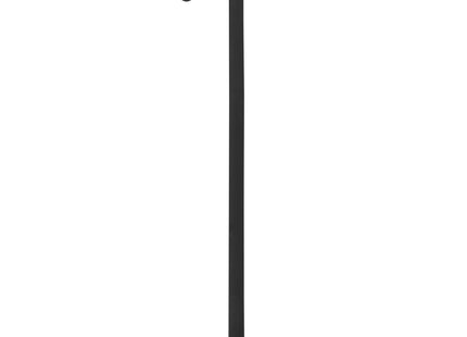 Deurhaak - Kranshouder - Kerst - Metaal - Zwart - 38 cm