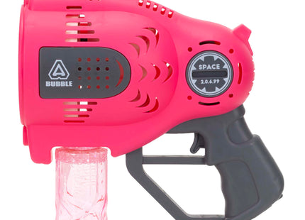 Bellenblaasmachine - Bellenblaas Pistool - Bellenblazer - Bubble gun Volledig Elektrische Bubbel Gun met Reservoir - Roze -Led Verlichting