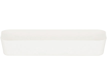Opbergbak - Opberg Bakje - Lade Organizer Bak - Lade bak - Lade Indeling - Crème - 26x9cm