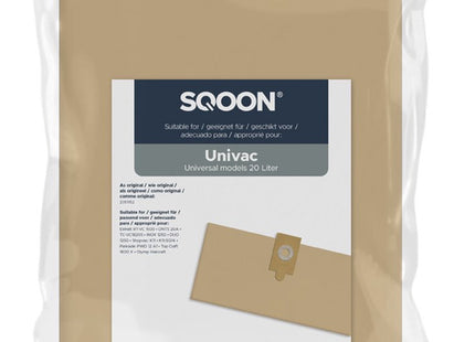 SQOON® Industrie Stofzuigerzakken - 10 Stuks - Groot - Papier