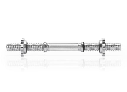 Korte Halterstang | Barbell | Chroomstaal | 40 cm | 2.2 KG | 30 MM