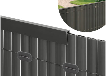 Tuinscherm - Balkonscherm  - Privacy Scherm -  Windbescherming - PVC -  Weerbestendig UV
