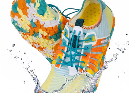 Waterschoenen - AQUA Shoes - Sneldrogend - Rubber - Unisex - Meerkleurig - Maat 40