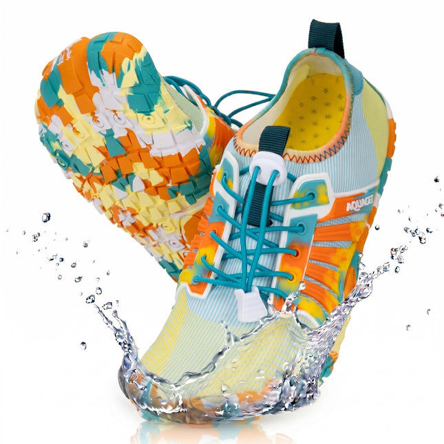 Waterschoenen - AQUA Shoes - Sneldrogend - Rubber - Unisex - Meerkleurig - Maat 40