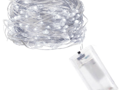 Kerstverlichting | 1.9 m | Waterdicht | Op Batterij | LED-Verlichting | Koel Wit