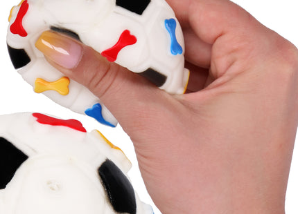 Hondenspeeltje - Hondenbal - Rubber - Bal - Meerkleurig - 7,5 cm