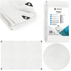 Afdekzeil | Dekzeil | Zeildoek | Waterdicht | PVC | 3 x 4 m | 100 g/m2 | Transparant