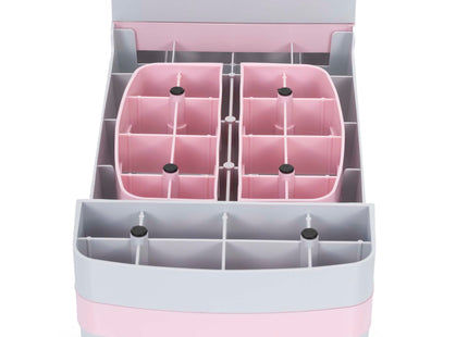 Aerobic Stepper | Verstelbaar | Grijs/Roze | 350 KG