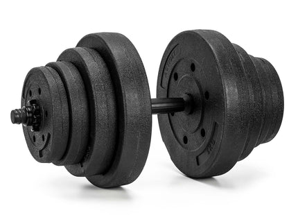 Dumbells - 20 KG - Thuis Sporten - Zwart
