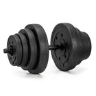 Dumbells - 20 KG - Thuis Sporten - Zwart