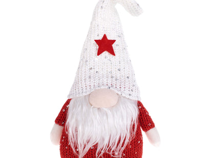 Kerstkabouter - Gnome -  Kerstdwerg - Kerstversiering - 28 cm