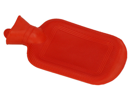 Warmwaterkruik- Pluche - Beer -Hoes - 1L - Inhoud - Pijnverlichting- Ontspanning - Bruin