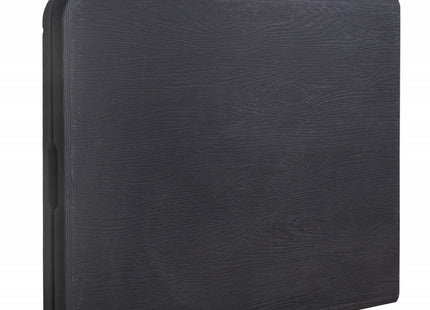 Klaptafel | Vouwtafel | Kampeertafel | Inklapbaar | Draagbaar | 180 x 75 cm | Zwart/Grijs