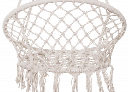 Hangstoel | Binnen & Buiten | Belastbaar tot 150 kg | 120 x 79 cm | Beige