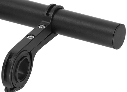 Fiets Stuur Beugel - Stuur Verlenger - Aluminium - Zwart - 20 cm