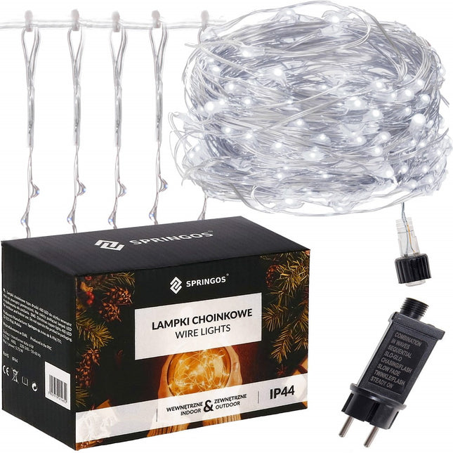 Lichtgordijn | IJspegel Verlichting | 400 LEDs | Koel Wit