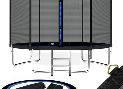Trampoline | Trampoline met veiligheidsnet | Tuin | 245 cm | Zwart