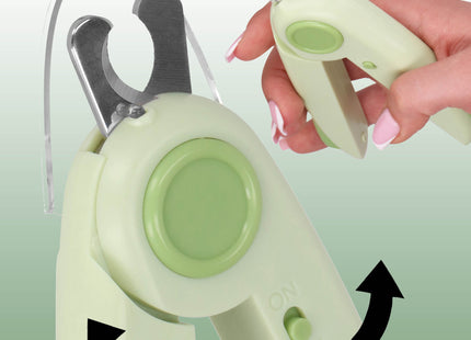 Nagelknipper met Vijl - Huisdieren - Led - RVS