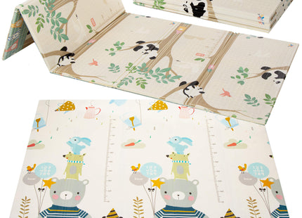Speelmat | Speelmat Foam | Inklapbaar | 200 x 180 cm | Panda