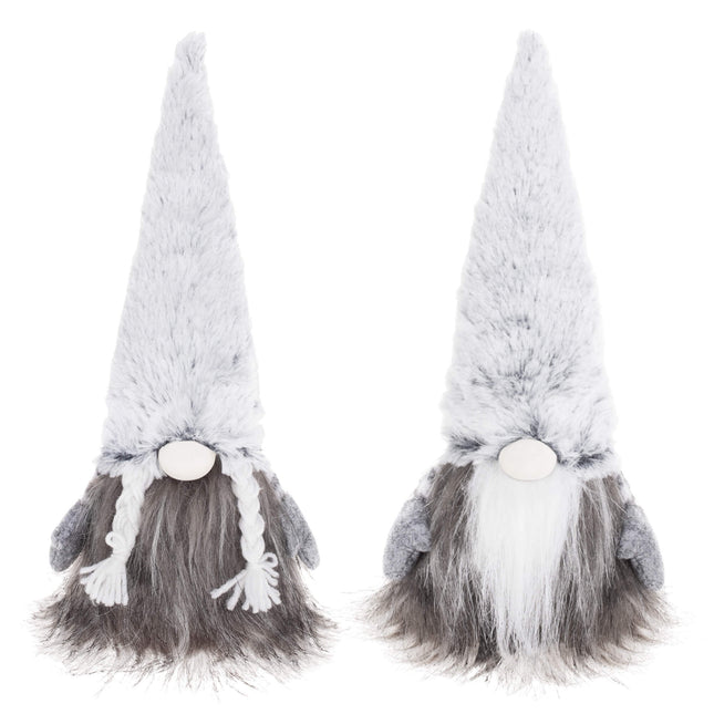 Kerstkabouter - Kerstdwerg - Kerstversiering - Vlechten - 30 cm