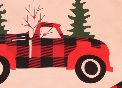 Kerstboomrok | 91 cm | Rood/Zwart/Geruit