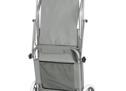 Ligstoel | Ligbed | Verstelbaar | Ergonomische Vorm | Grijs