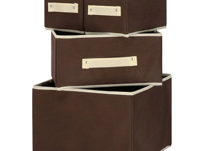 Kast Organizer | 3 Lades | Bruin/Beige