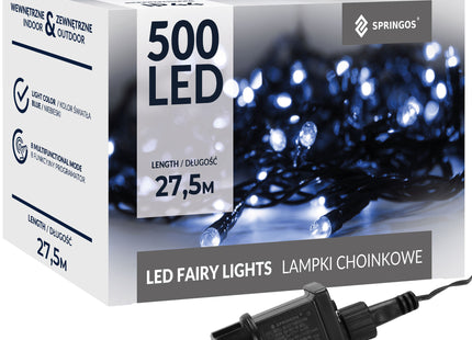 Kerstverlichting | 25 m | 500 LED | Blauw