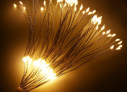 Kerstverlichting | Ster | Binnen & Buiten | Batterij | 100 LED | Warm Wit