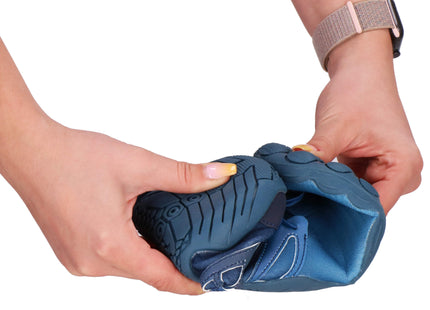 Waterschoenen - AQUA Shoes - Sneldrogend - Rubber - Unisex - Blauw/Zwart - Maat 44