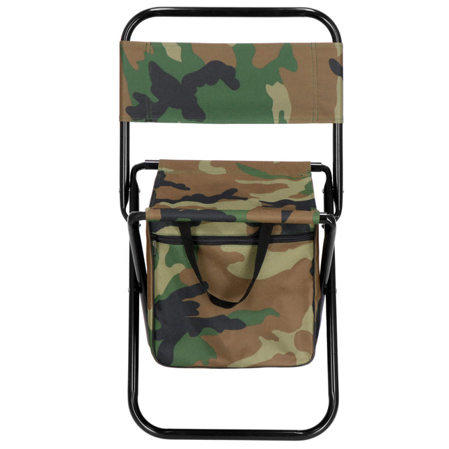 Campingkruk - Kampeerkruk - Viskruk - Opvouwbaar - Inclusief Draagriem - Camouflage
