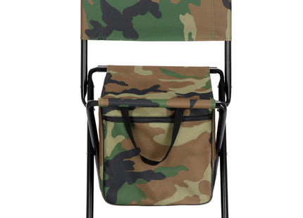 Campingkruk - Kampeerkruk - Viskruk - Opvouwbaar - Inclusief Draagriem - Camouflage