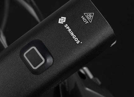 Fietsverlichting - Set Van 2 - Zonne - Energie - USB - Oplaadbaar - 4800mAH