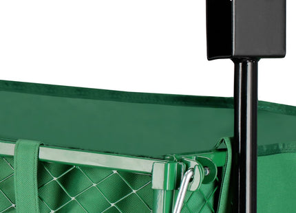 Bolderkar | Metalen | Tuinkar | 205L | 180 X 51.5 X 72 Cm | Groen