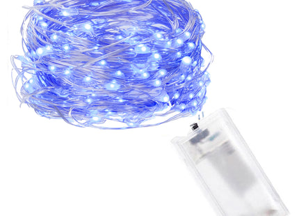 Kerstverlichting | 1.9 m | Batterij | 20 LED | Blauw