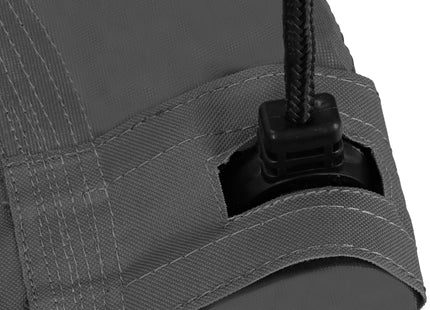 Nestschommel | Kinderschommel | Ø110 CM | Max 150 KG | Zwart/Grijs