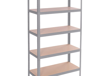 Opbergrek - Stellingkast - 875 KG -  Metaal - Zwart - 180 x 90 x 40 cm
