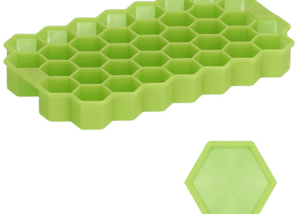 IJsblokjes vorm - Siliconen - Honinggraat - 37 Stuks - 20x12x2.5x CM