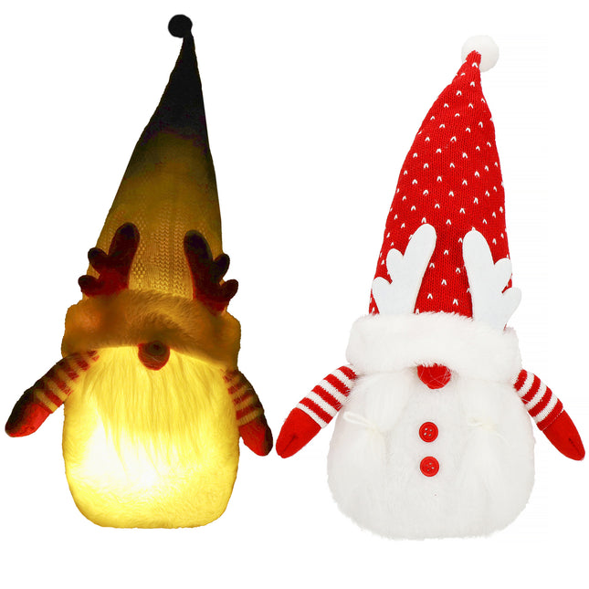 Kerstkabouter | 1 Stuk | Lichtgevend | 36 cm