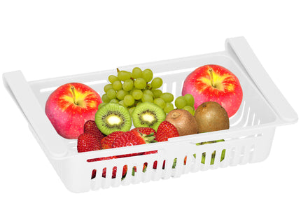 Koelkast Organizer - Inzetstuk - Multifunctioneel - Wit - Koelkast