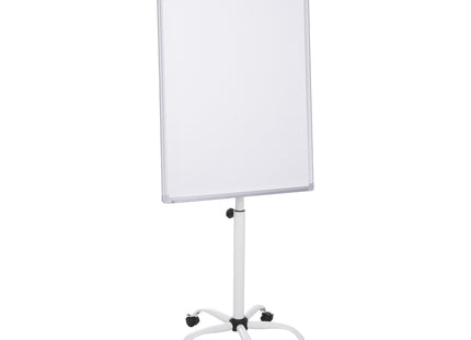 Flipover Whiteboard - Verrijdbaar - In Hoogte Verstelbaar - Met Wisser & magneten - 100 x 70 CM