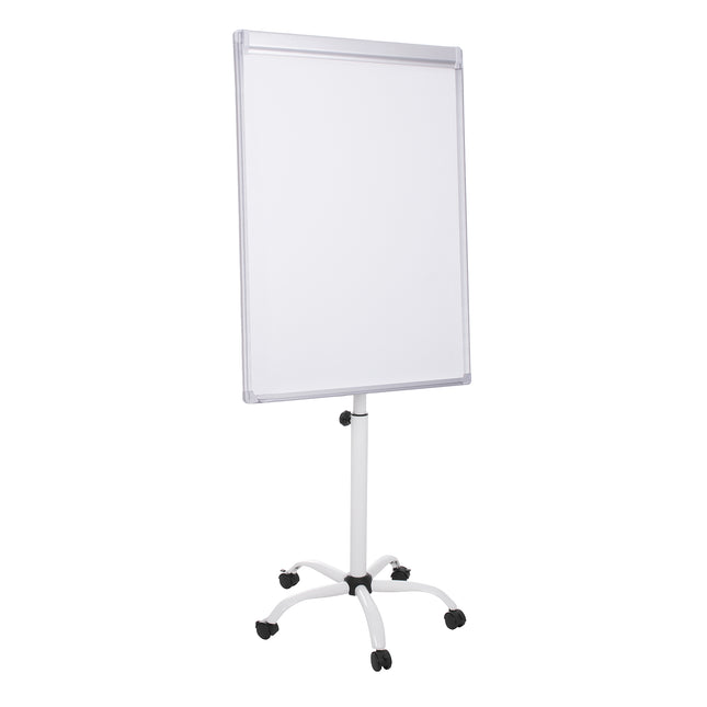 Flipover Whiteboard - Verrijdbaar - In Hoogte Verstelbaar - Met Wisser & magneten - 100 x 70 CM