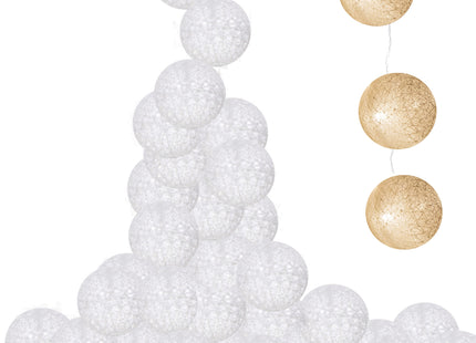 Fairy Lights | 6 m | 30 LED | 30 Bollen | Warm Wit