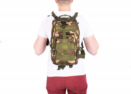 Rugzak | Backpack | Wandelrugzak | Tactical Backpack | 35 Liter | Camouflage | Groen/Bruin/Beige