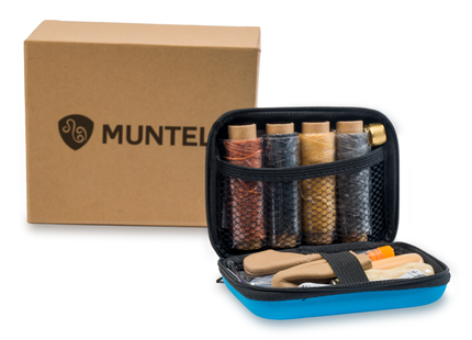 Leer Reparatie Set - Leerbewerking - Naaiset - 28 Delig
