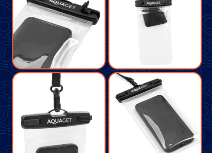 Waterdichte Telefoonhoes | Drybag | 18,5 X 10 cm | Transparant