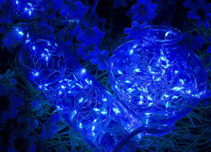 Kerstverlichting - LED Draden - 300 LED -  Decoratief - 30 M -  Blauw