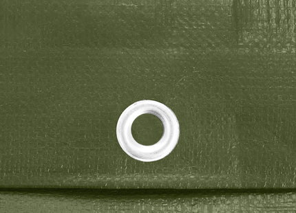 Afdekzeil | Dekzeil | Zeildoek | Waterdicht | PVC | 4 x 6 m | 120 g/m2 | Groen